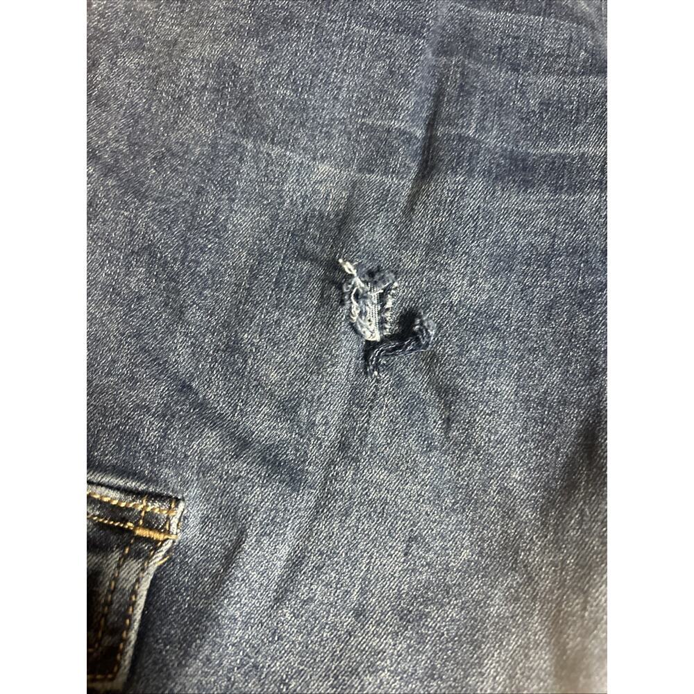 Juicy Couture Laguna denim cargo jogger pants Distressed Utility Y2K Style Sz 29 - Picture 3 of 14